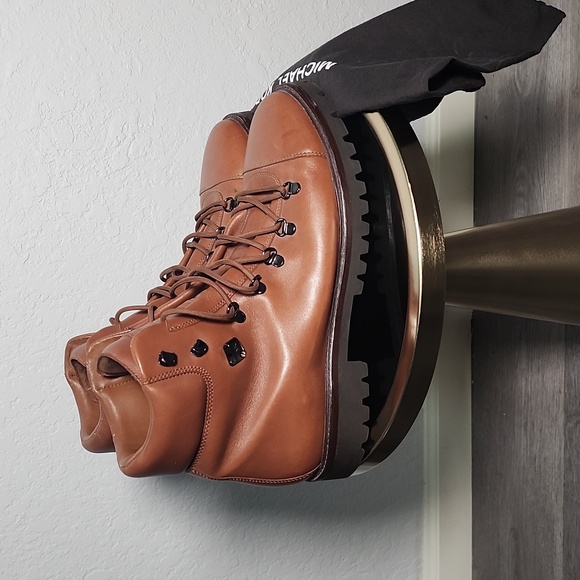 USED Michael Kors Leather Boots. Incredibly comfy boots with beautiful color. - Picture 2 of 16